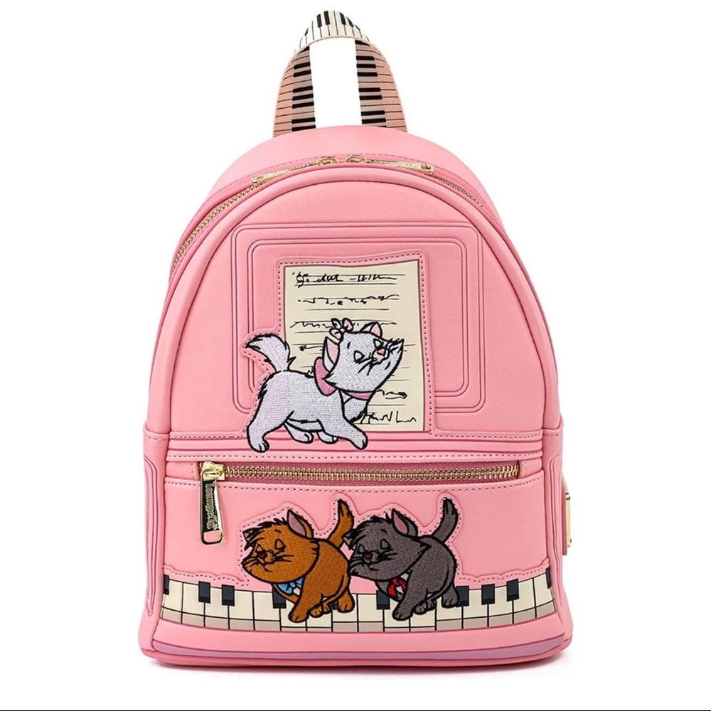 Loungefly | Aristocats Piano Kitties Mini Backpack